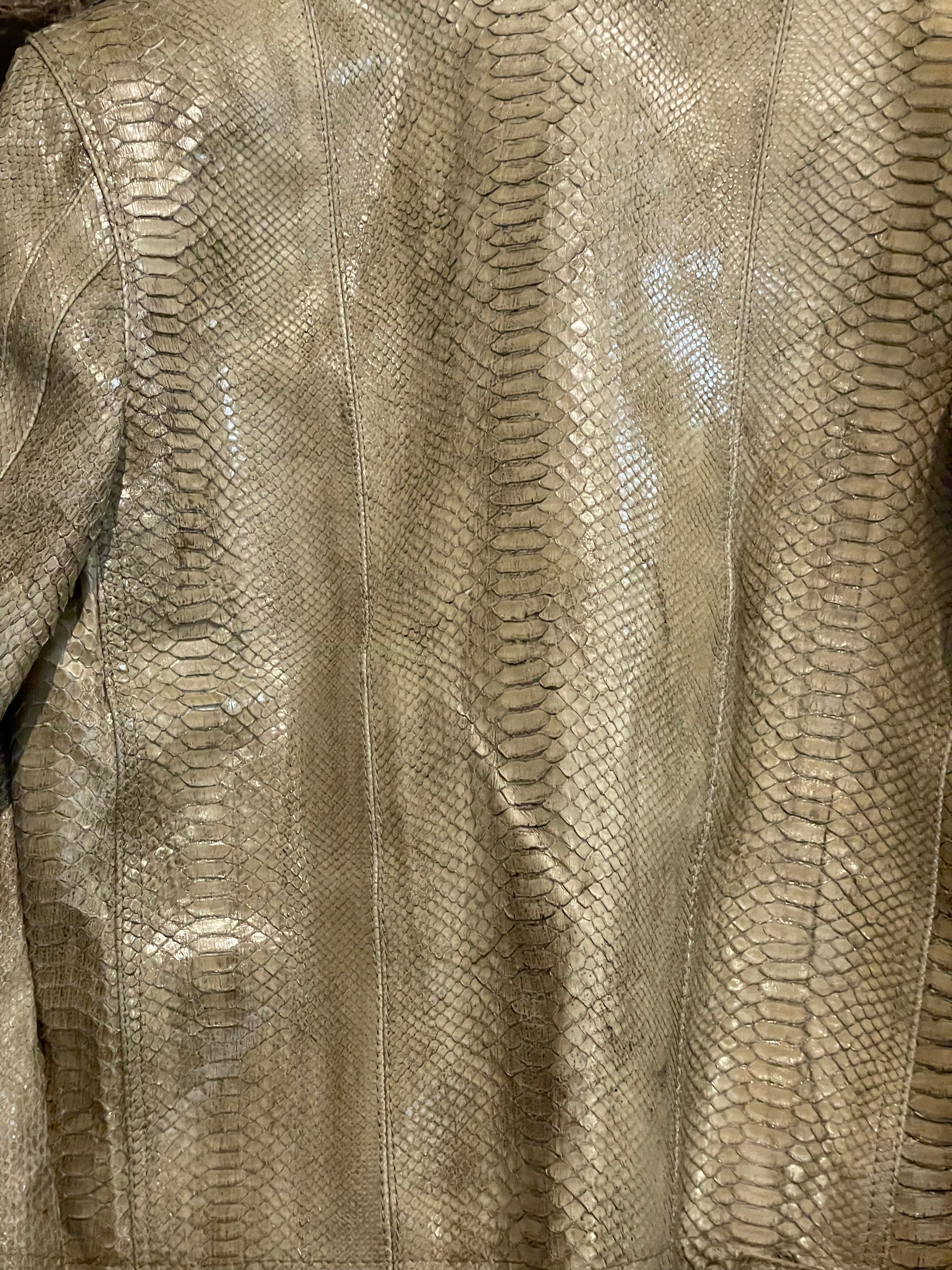 CROCODILE & SNAKE RACER JACKET