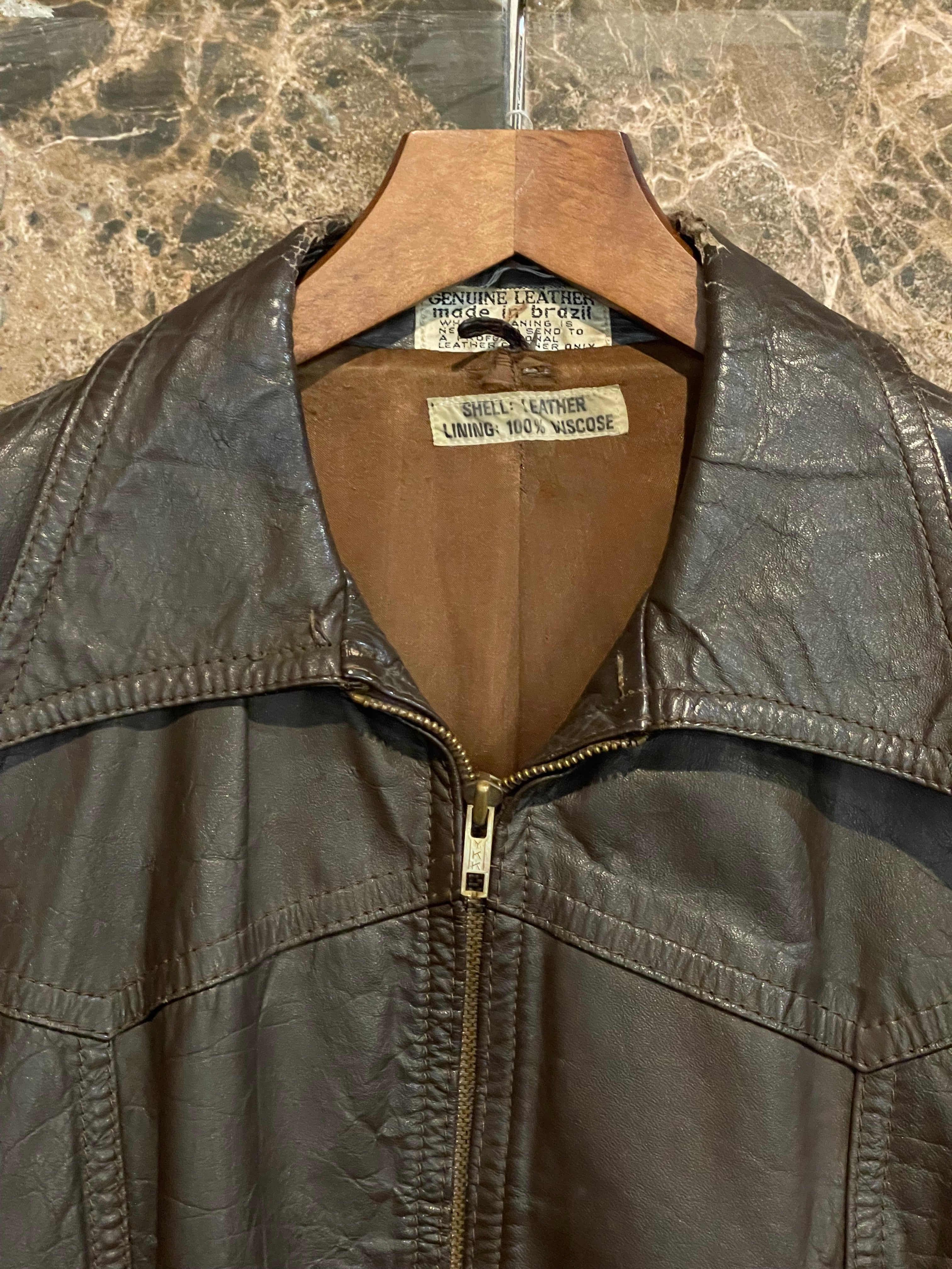 PETIT BLOUSON LEATHER MADE IN BRASIL