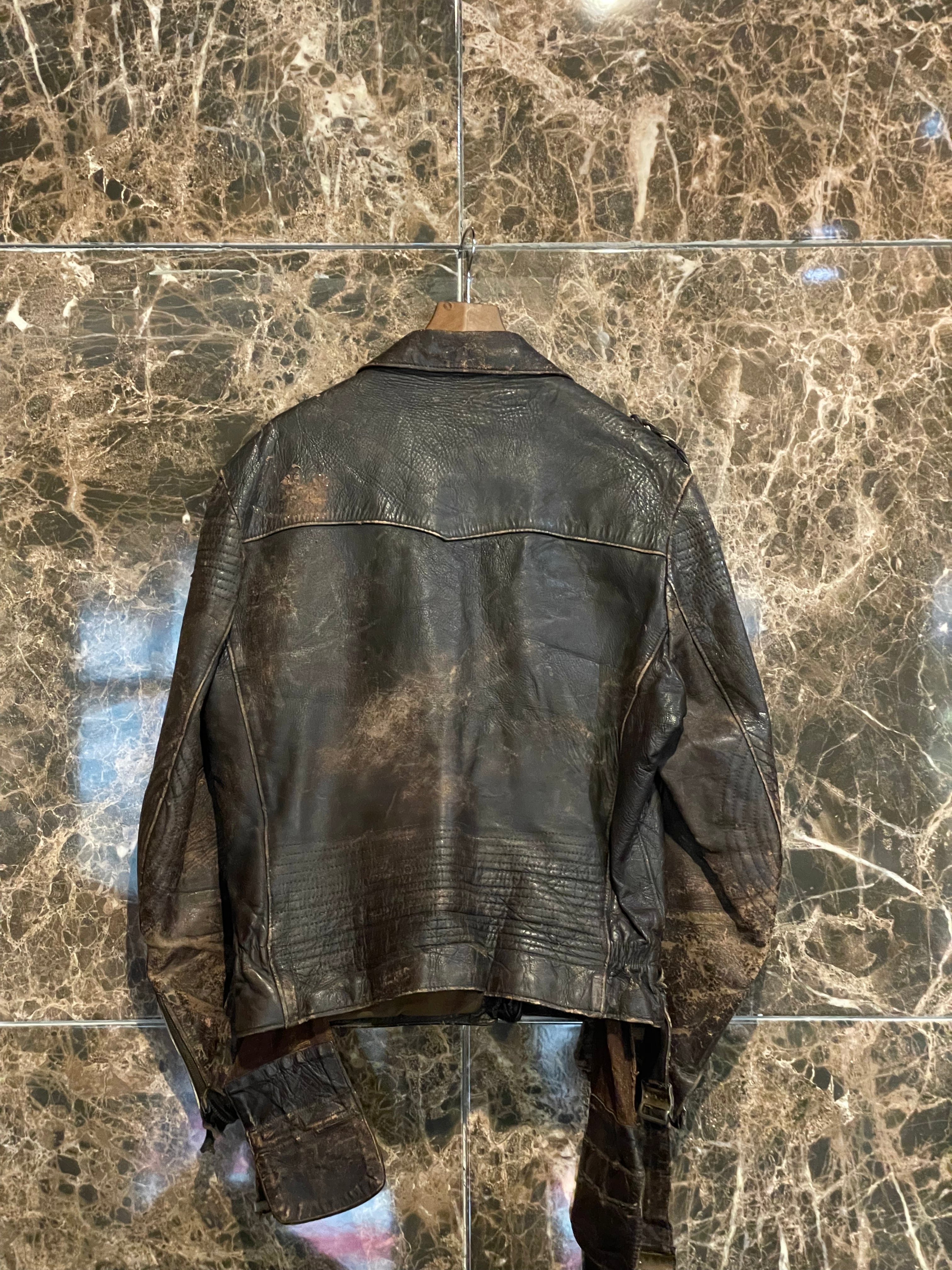 BIKER LEATHER JACKET