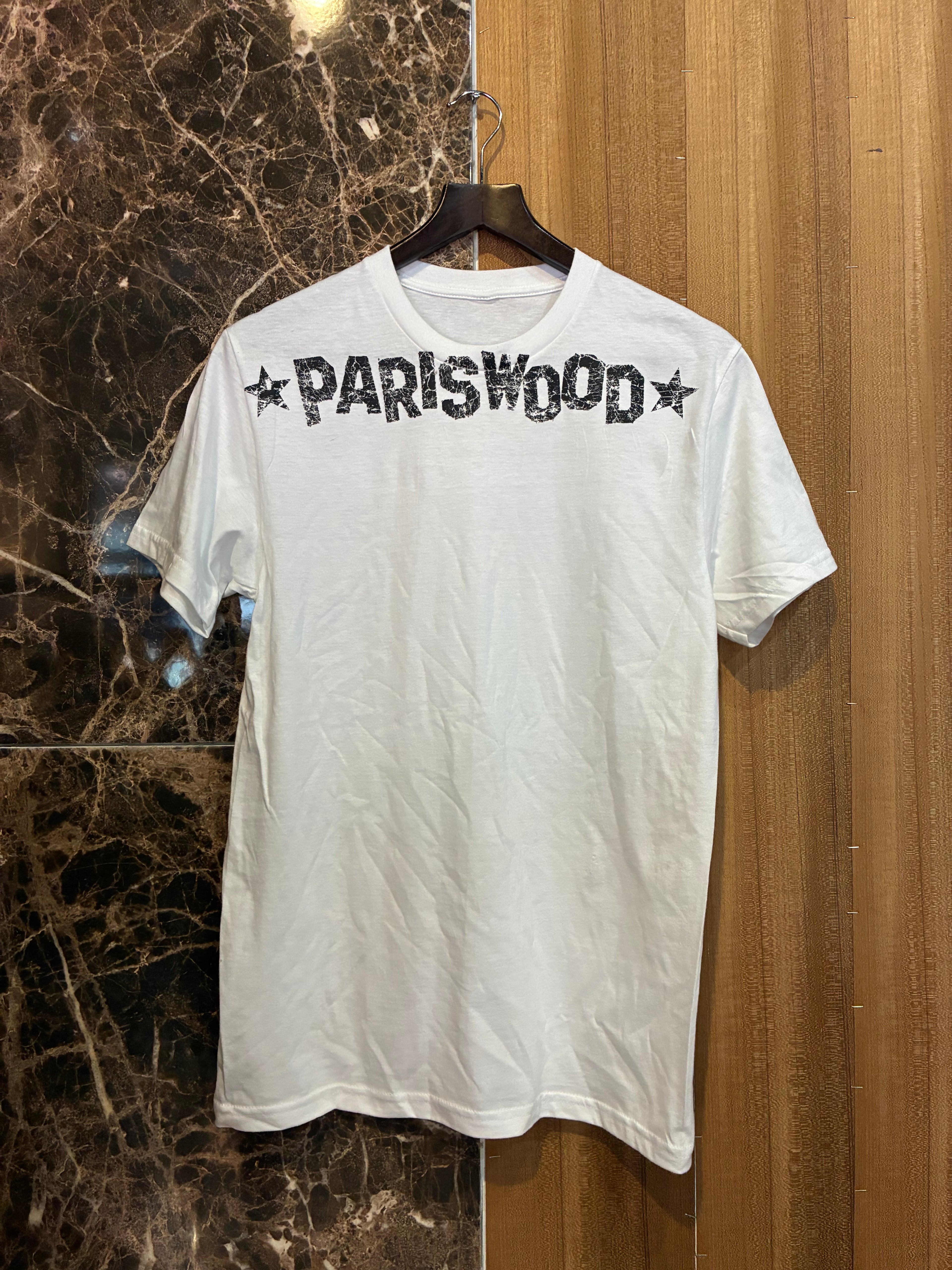 PARISWOOD SIGN OG TEE SHIRT WHITE