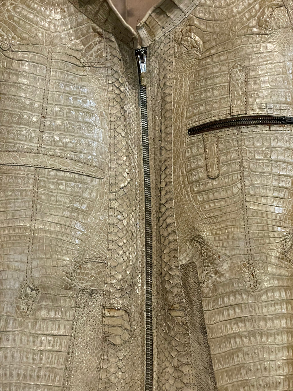 CROCODILE & SNAKE RACER JACKET