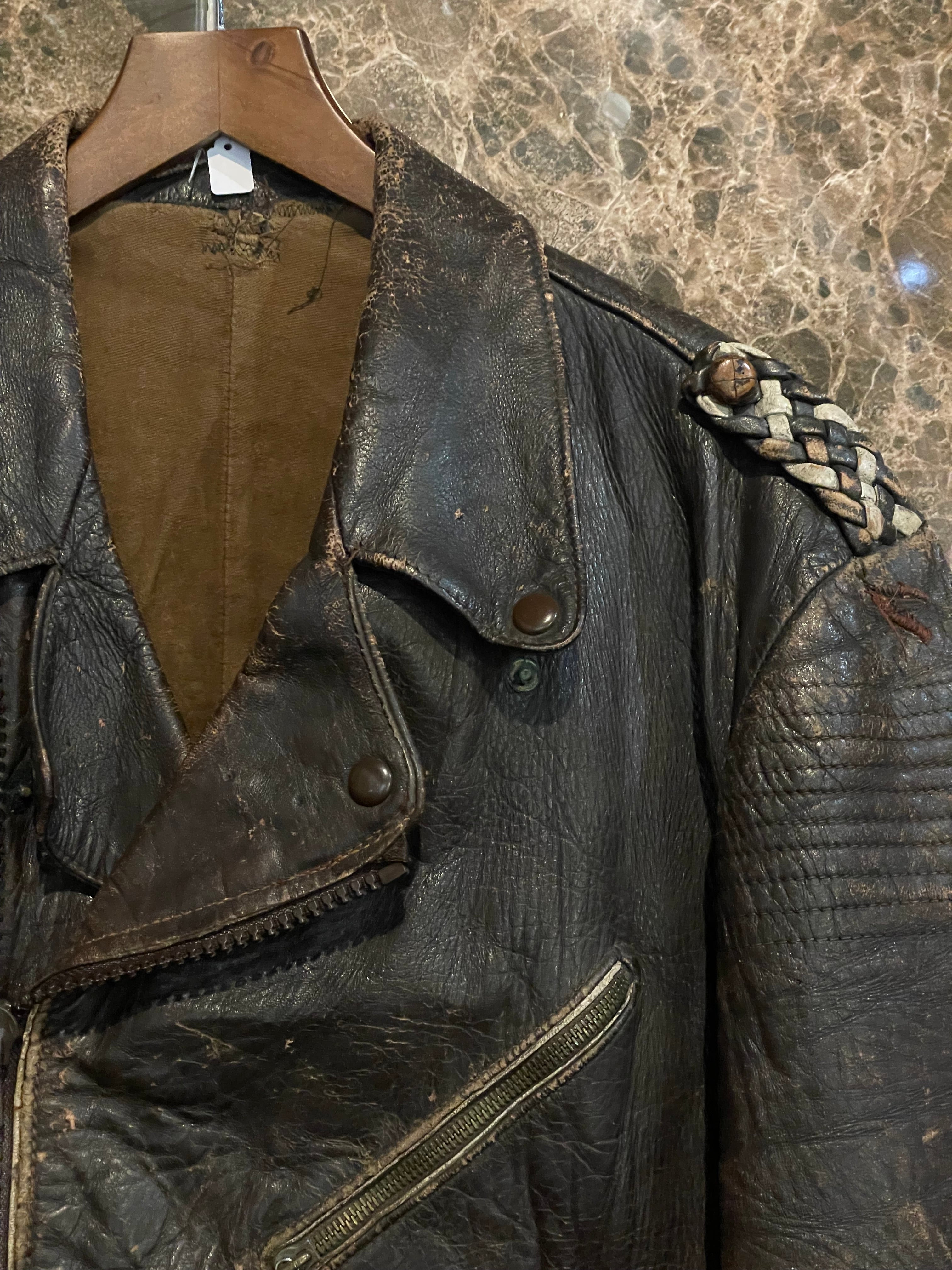 BIKER LEATHER JACKET