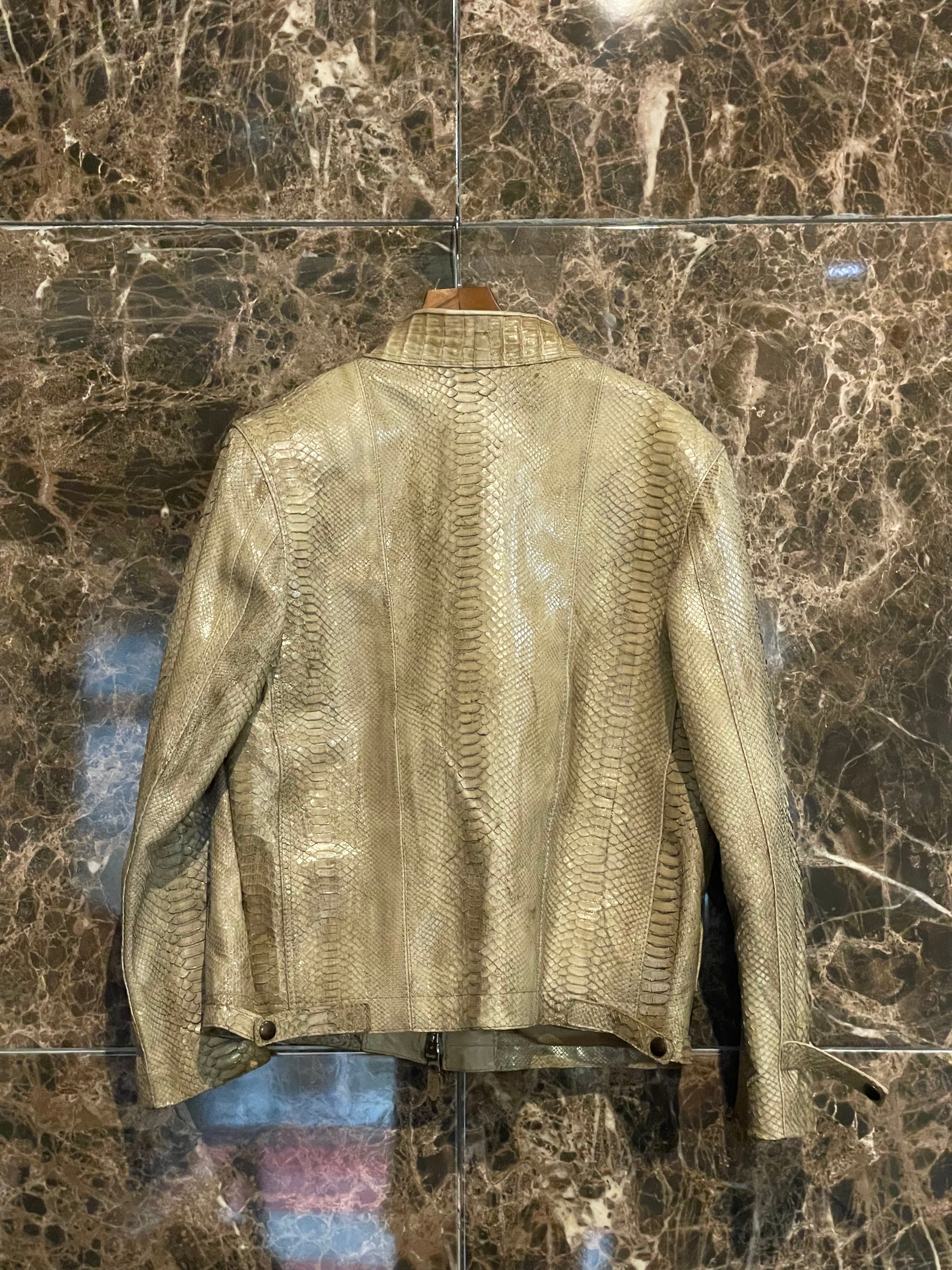 CROCODILE & SNAKE RACER JACKET