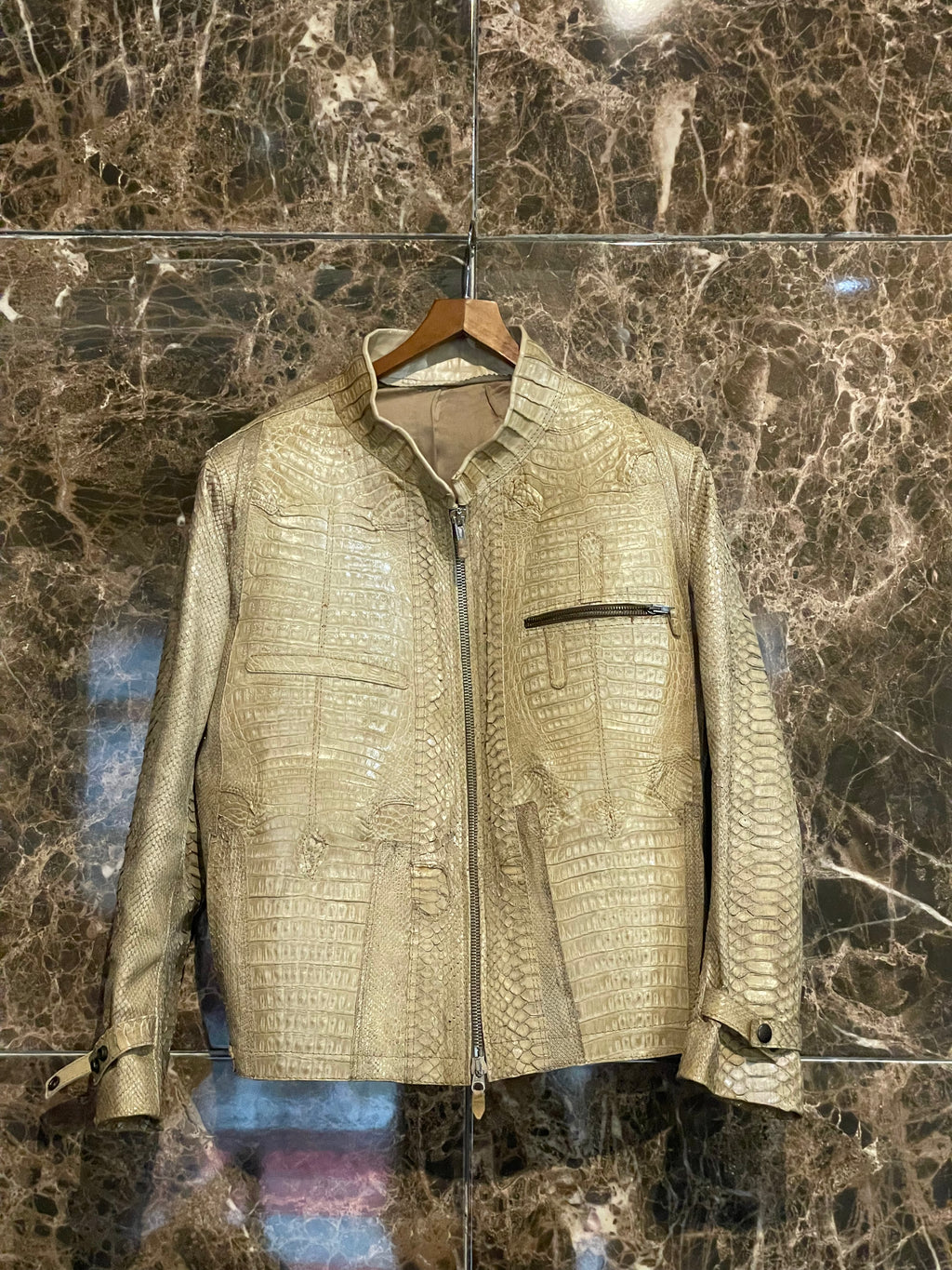 CROCODILE & SNAKE RACER JACKET