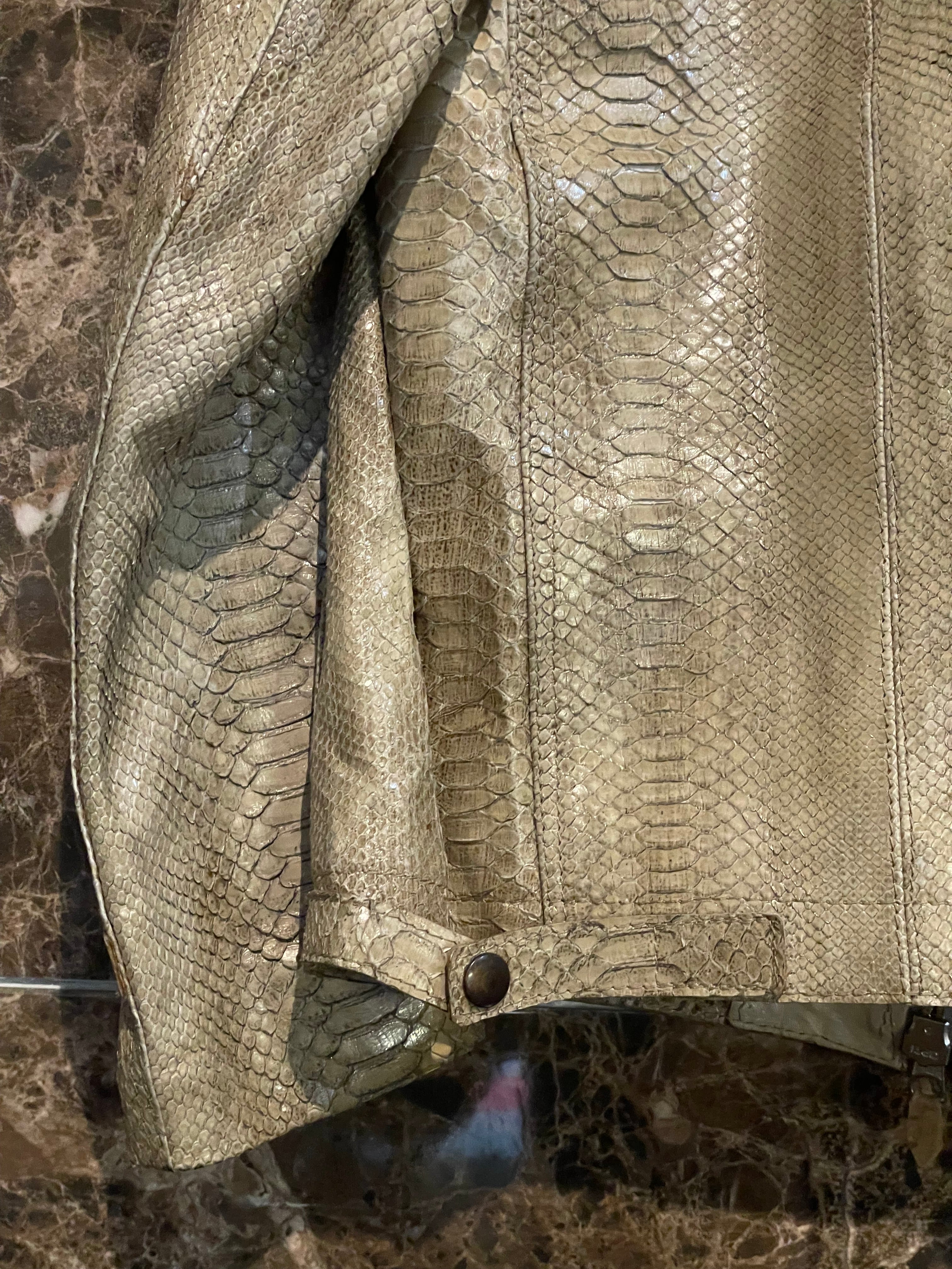 CROCODILE & SNAKE RACER JACKET